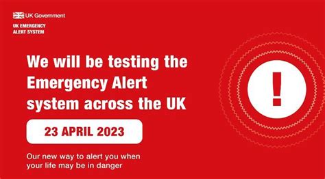 emergency alarm test 23rd april